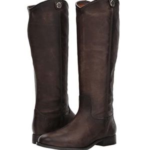 Frye Melissa Brown Riding Boots